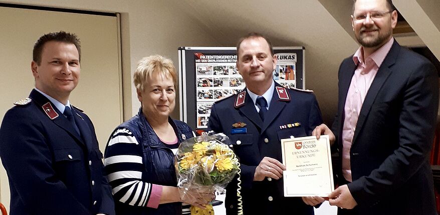 Matthias Schumann ist Kreisbrandmeister des Landkreises Börde 