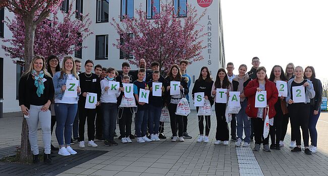 Archivfoto (2022) Uwe Baumgart / der letzte Zukunftstag beim Landkreis Börde fand 2022 statt / nun gibt es am 27. April 2023 eine Neuauflage